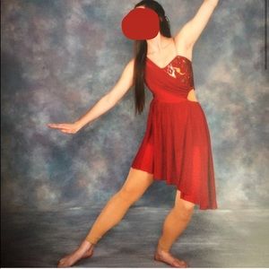 🎉3/$15🎉 Red and Gold Dance Costume